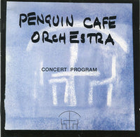 Penguin Cafe Orchestra – Concert Program - CD ALBUM (used)