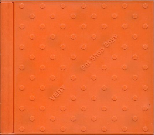 Pet Shop Boys - Very - CD ALBUM in DOTTED ORANGE CUSTOM CASE
