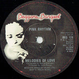 Pink Rhythm – Melodies Of Love- 7" Single in Picture Cover (used)