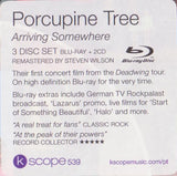 Porcupine Tree – Arriving Somewhere... - 2 x CD ALBUMS & BLU-RAY SET in DIGIBOOK (used)