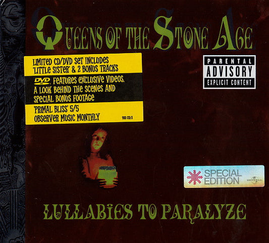 Queens Of The Stone Age - Lullabies To Paralyze - CD ALBUM & DVD SET