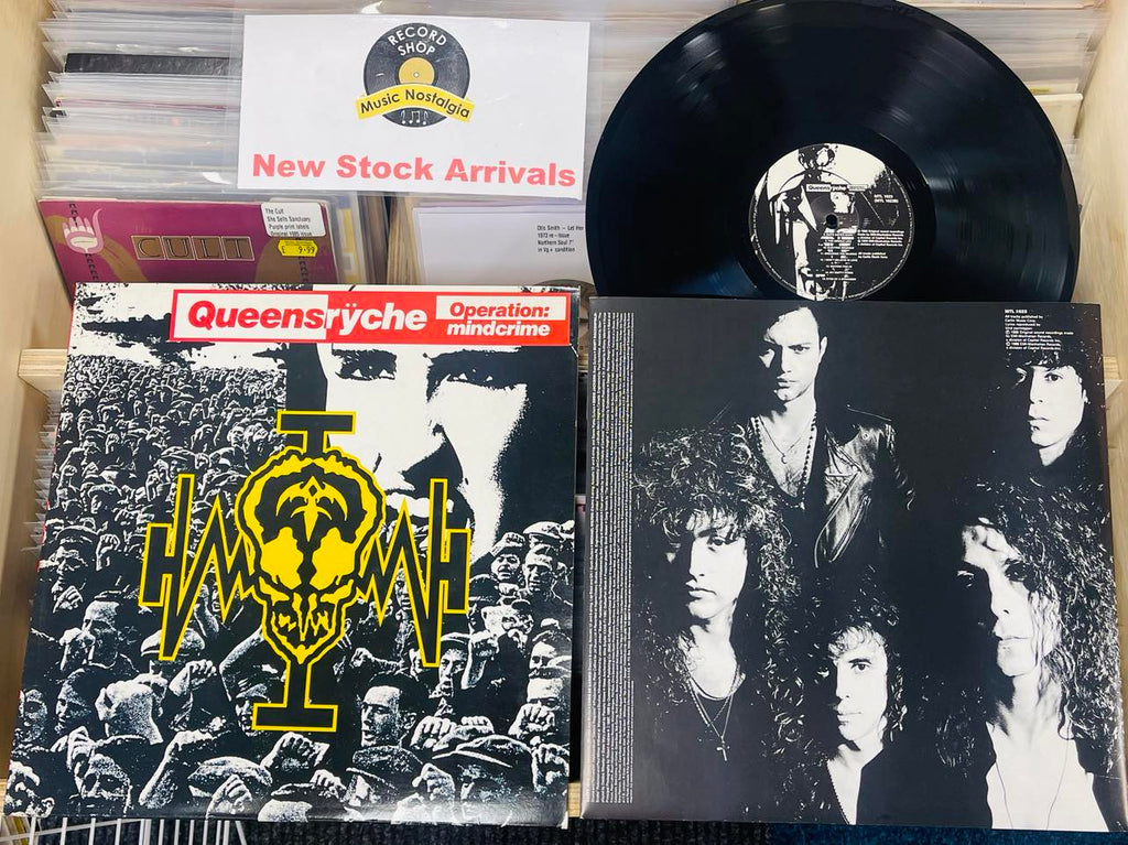 Queensrÿche – Operation: Mindcrime - VINYL LP, ORIGINAL 1988 ISSUE