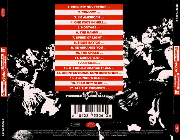 Queensryche – Operation: Mindcrime II - CD ALBUM (used)