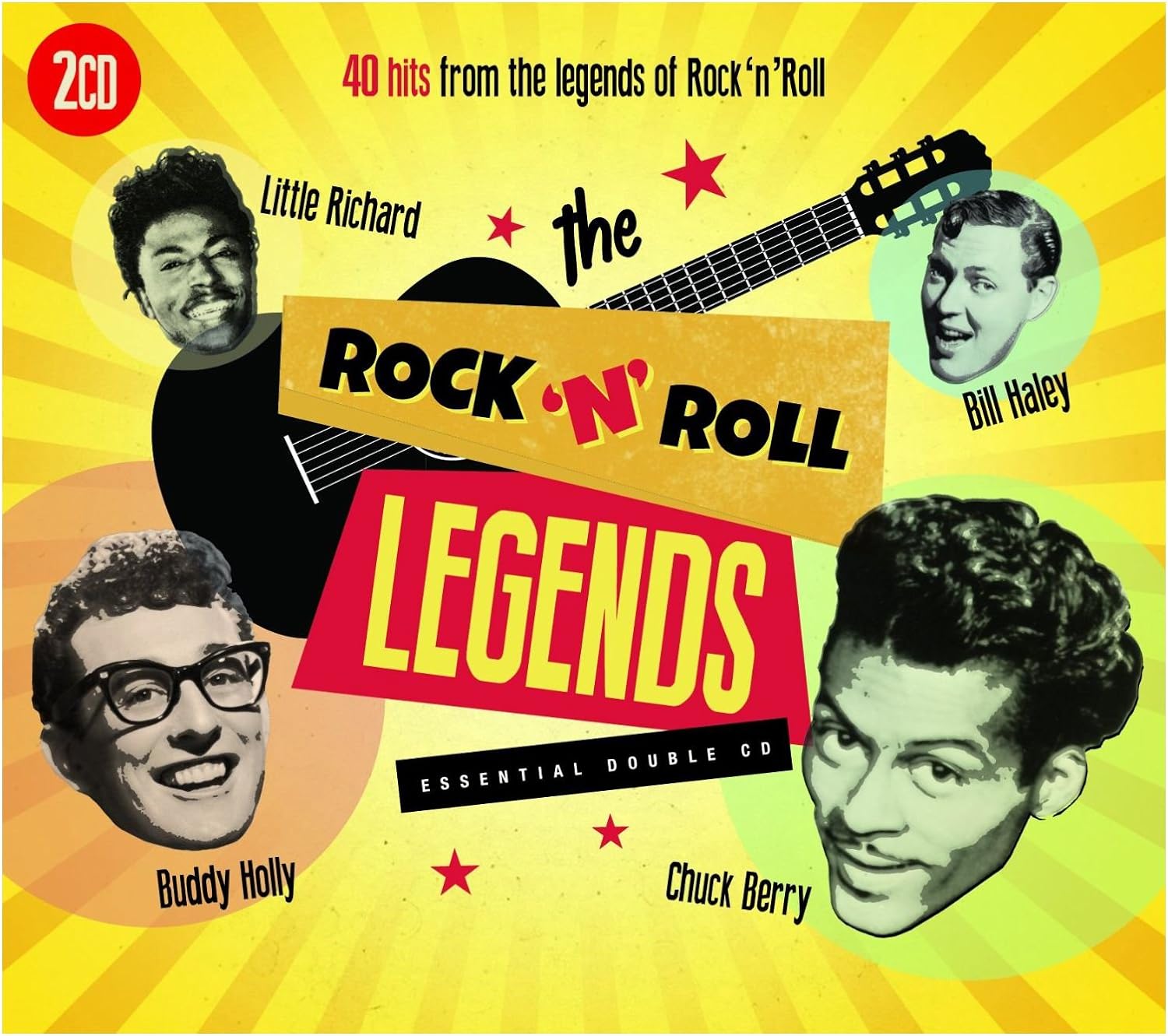 Rock 'n' Roll Legends: 40 Hits from The Legends of Rock 'n' Roll - 2 x CD SET