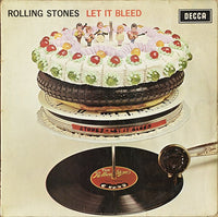 The Rolling Stones ‎– Let It Bleed - Original Unboxed Stereo VINYL LP with POSTER (used)