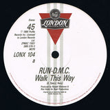 RUN DMC – Walk This Way - VINYL 12" -ORIGINAL ISSUE (used)