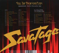 Savatage – Still The Orchestra Plays (Greatest Hits Volume 1&2) - 2 x CD ALBUM 1 x DVD SET (used)