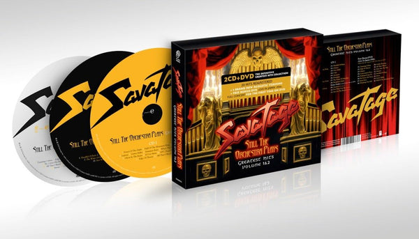 Savatage – Still The Orchestra Plays (Greatest Hits Volume 1&2) - 2 x CD ALBUM 1 x DVD SET (used)