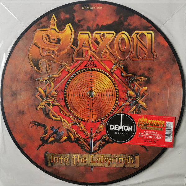 Saxon – Into The Labyrinth - PICTURE DISC VINYL LP (used)