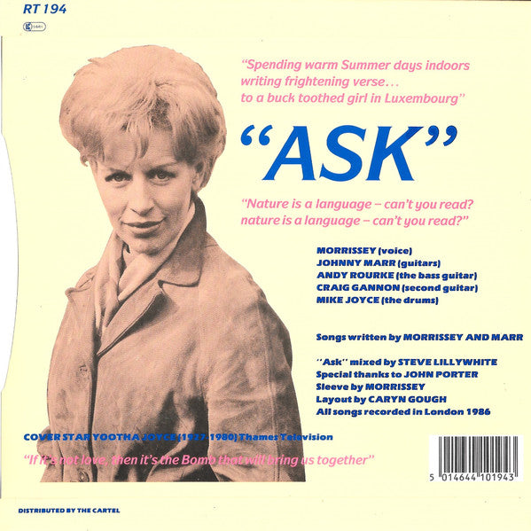 The Smiths – Ask - 7" in PICTURE COVER (used)
