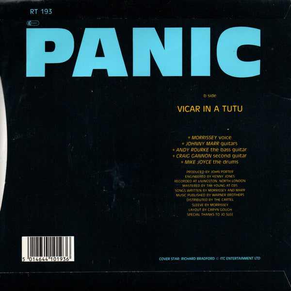 The Smiths – Panic - 7" in PICTURE COVER (used)