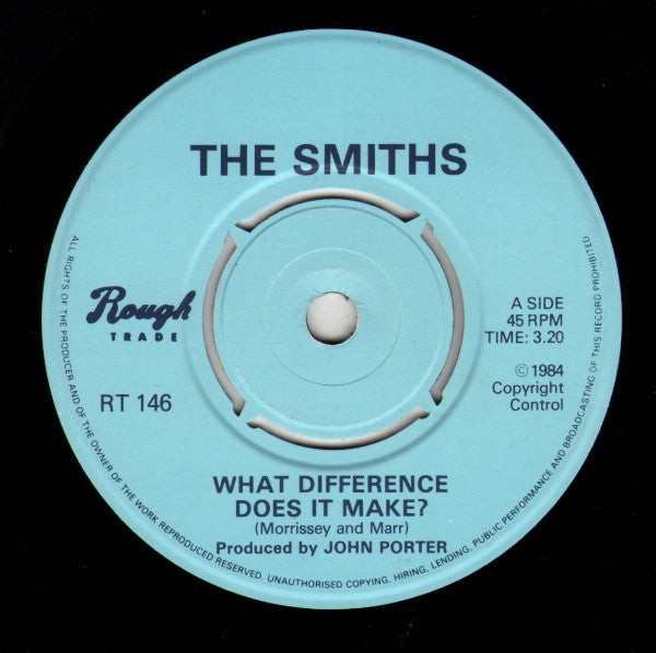 The Smiths – What Difference Does It Make? - 7" in PICTURE COVER (used)