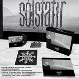 Sólstafir – Ótta -  CD ALBUM BOX SET with FLAG, METAL PIN, PATCH & MINI CD (used)