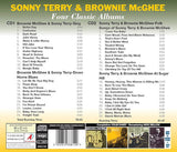 Sonny Terry & Brownie McGhee – Four Classic Albums - 2 x CD ALBUM SET - NEW