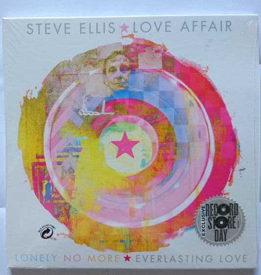 Steve Ellis / Love Affair – Lonely No More / Everlasting Love - GOLD COLOURED VINYL 7" - NEW
