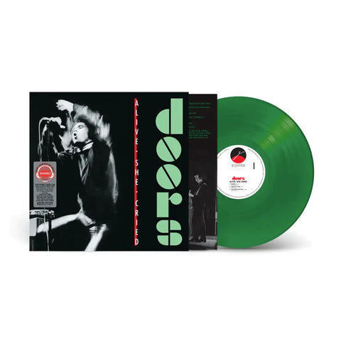 The Doors – Alive, She Cried - EMERALD GREEN COLOURED VINYL LP (SYEOR 2024)