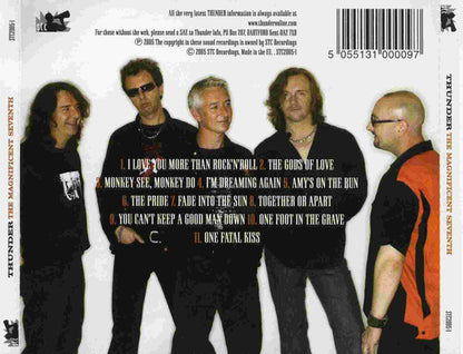 Thunder ‎–  The Magnificent Seventh! - CD ALBUM