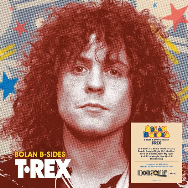 T. Rex - Bolan B-Sides (140g Translucent Blue vinyl) - VINYL LP - NEW (RSD25)