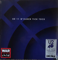 U2 – 11 O'Clock Tick Tock - BLUE COLOURED VINYL 12" - NEW