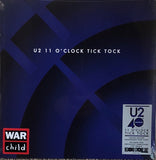 U2 – 11 O'Clock Tick Tock - BLUE COLOURED VINYL 12" - NEW