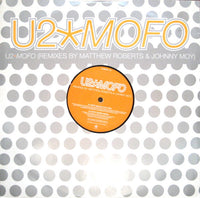 U2 ‎– Mofo - PROMO Only Issue VINYL 12" in Custom Die Cut Cover (used)