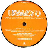 U2 ‎– Mofo - PROMO Only Issue VINYL 12" in Custom Die Cut Cover (used)