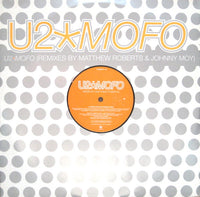 U2 ‎– Mofo - PROMO Only Issue VINYL 12" in Custom Die Cut Cover (used)