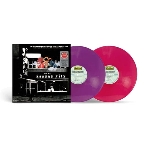 The Velvet Underground – Live At Max's Kansas City - 2 x ORCHID + MAGENTA COLOURED VINYL LP SET (SYEOR 2024)