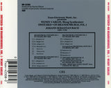 Wendy Carlos ‎– Switched-On Brandenburgs, Vol. I - CD ALBUM (used)