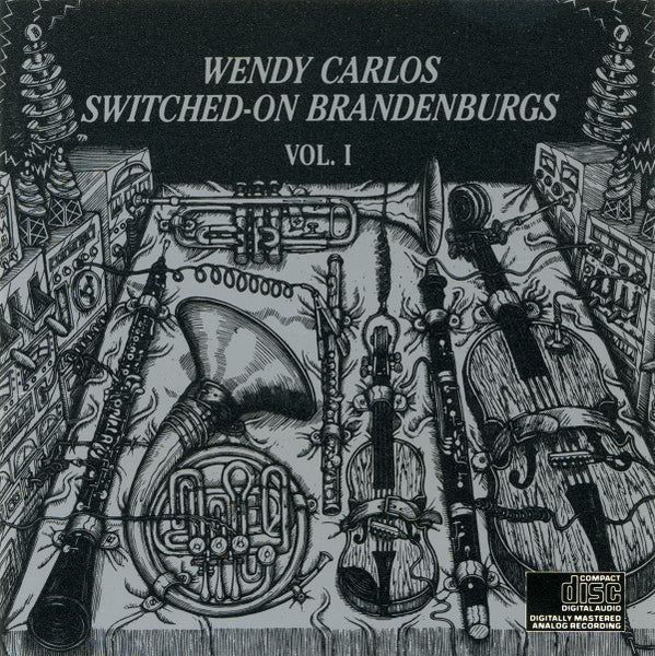 Wendy Carlos ‎– Switched-On Brandenburgs, Vol. I - CD ALBUM (used)