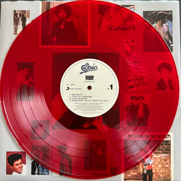 Wham! – Fantastic - RED COLOURED VINYL LP