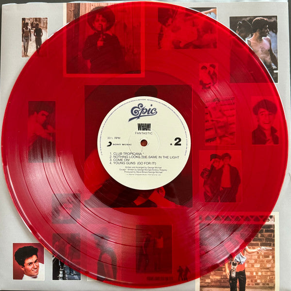 Wham! – Fantastic - RED COLOURED VINYL LP