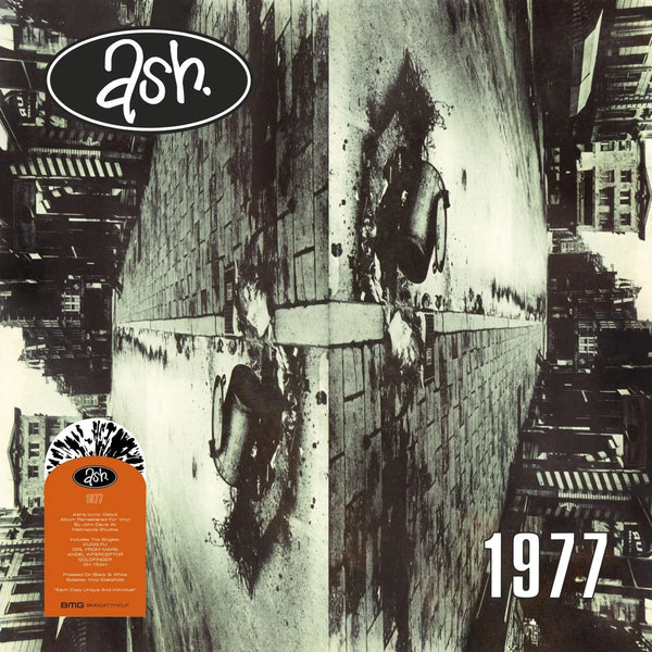Ash – 1977 - BLACK / WHITE SPLATTER COLOURED VINYL LP