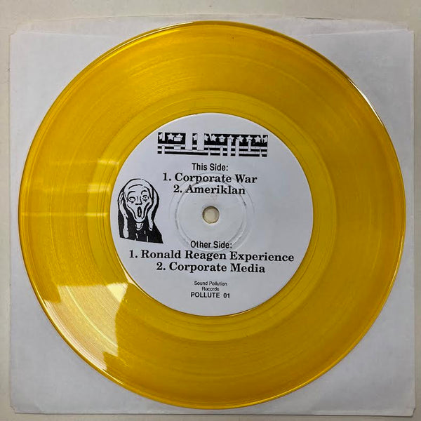 Hellnation - Peoples Temple - GOLD VINYL 7" EP