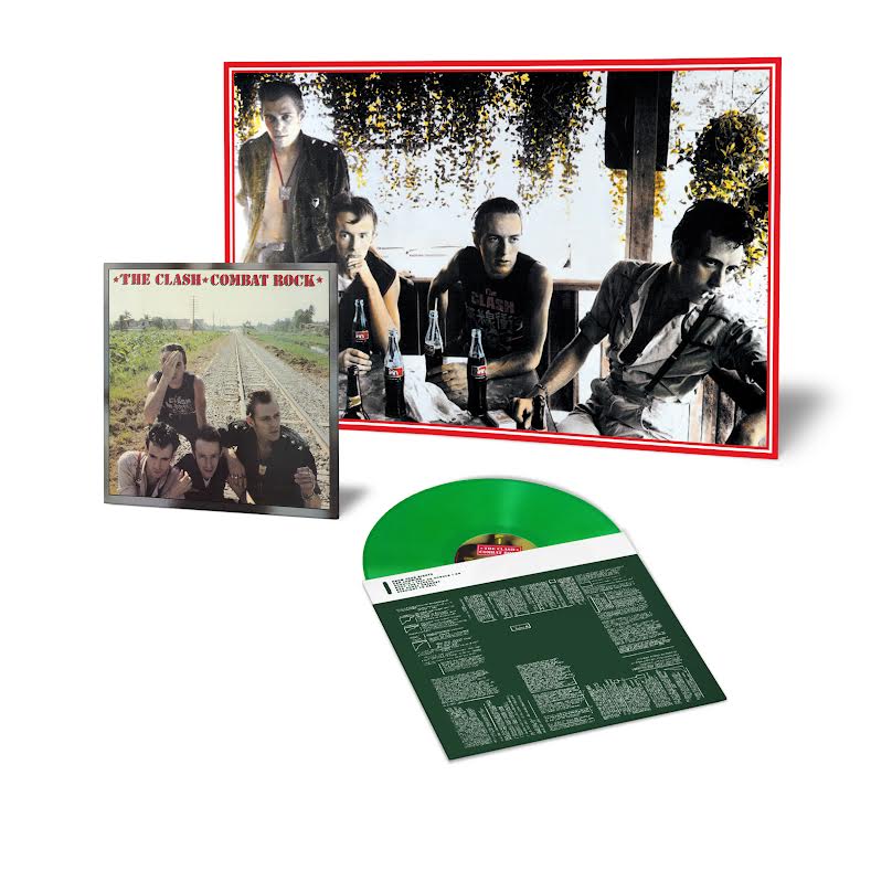 The Clash - Combat Rock - GREEN COLOURED VINYL LP - LIMITED EDITION