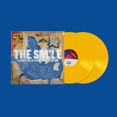 The Smile – A Light For Attracting Attention 2 x YELLOW COLOURED VINYL LP SET