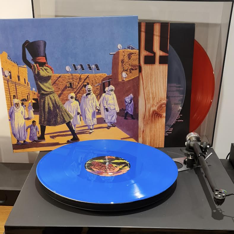 The Mars Volta ‎– The Bedlam In Goliath 2 x BLUE & RED COLOURED VINYL LP SET