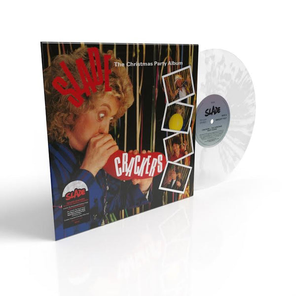 Slade – Crackers - The Christmas Party Album TRANSPARENT & SMOKEY WHITE COLOURED VINYL LP