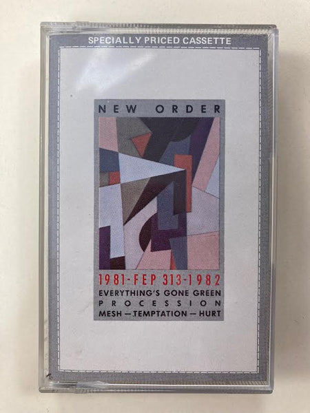 New Order 1981-1982 ORIGINAL CANADIAN ISSUE CASSETTE