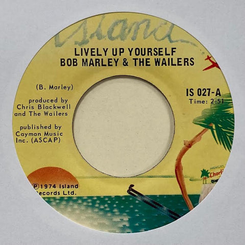 Bob Marley & The Wailers ‎– Lively Up Yourself ORIGINAL USA 7" SINGLE