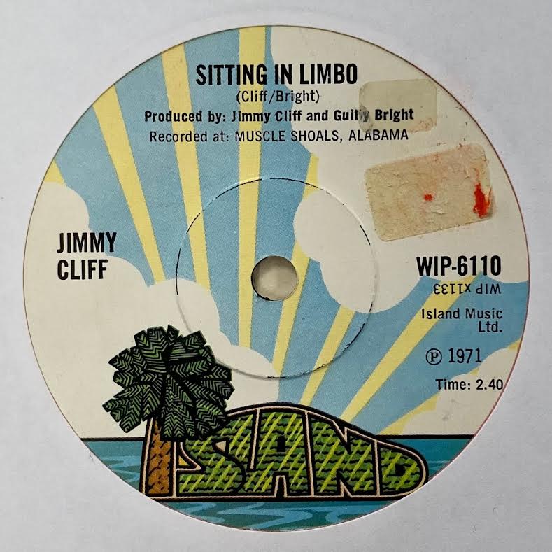 Jimmy Cliff Sitting In Limbo RARE ORIGINAL ISSUE 7"