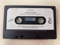 Depeche Mode Music For The Masses & Black Celebration ORIGINAL DOUBLE PLAY CASSETTE