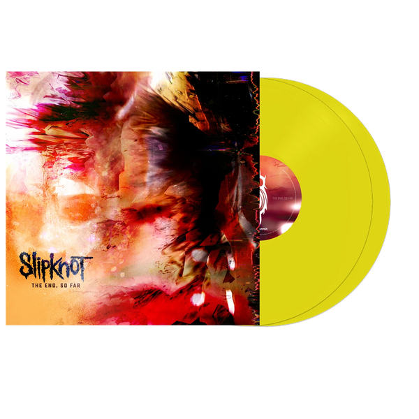 Slipknot – The End, So Far - 2 x NEON YELLOW COLOURED VINYL LP SET - NEW