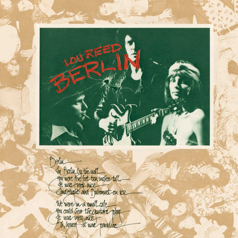 Lou Reed Berlin card cover CD