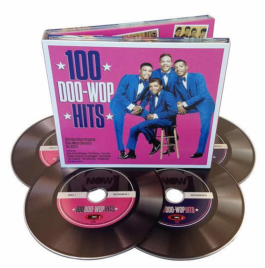 100 doo-wop hits 4 X CD SET (NOT NOW)