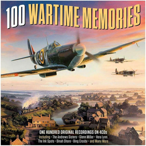 100 wartime memories various 4 X CD SET (NOT NOW)