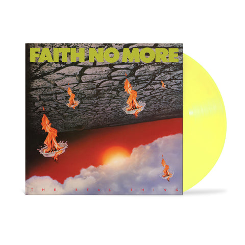 Faith No More The Real Thing YELLOW COLOURED VINYL 140 GRAM LP