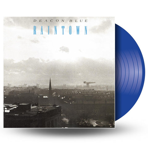 Deacon Blue Raintown BLUE COLOURED VINYL LP