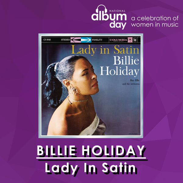 Billie Holiday - Lady In Satin - NAVY BLUE COLOURED VINYL LP