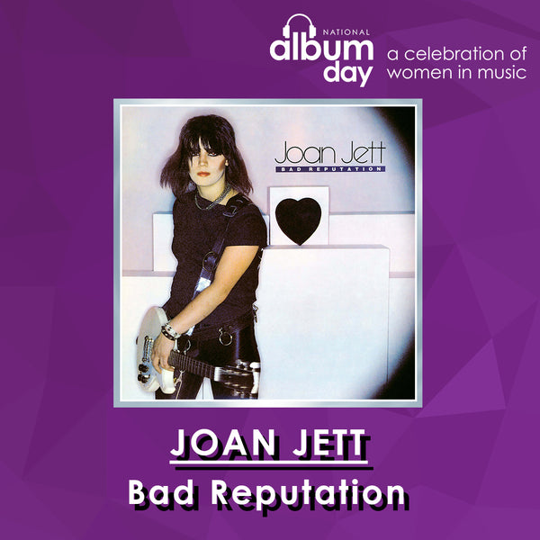 Joan Jett Bad Reputation PURPLE COLOURED VINYL LP